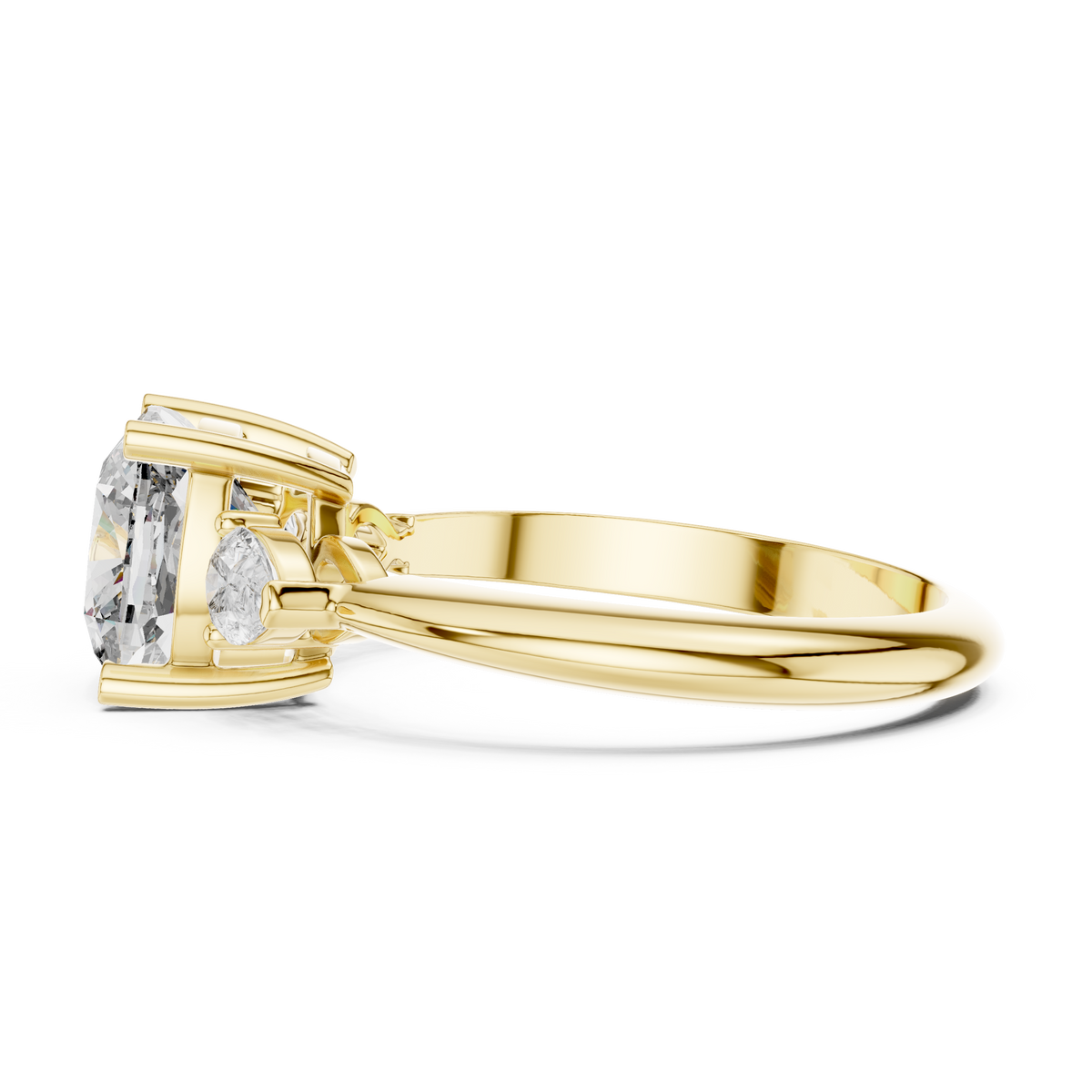 Louisa Three Stone Ring
