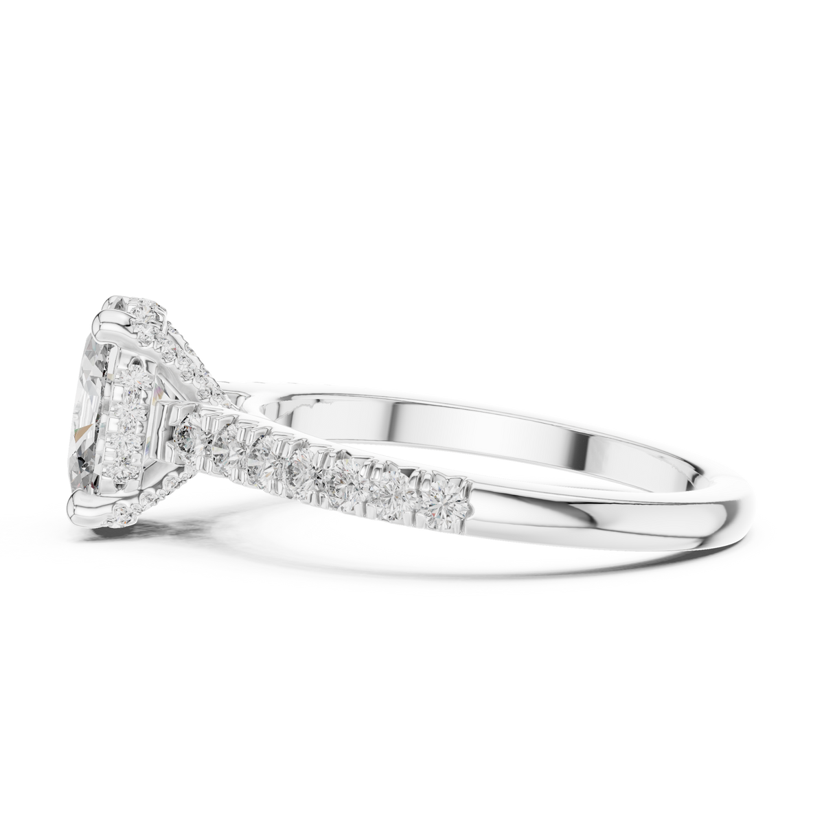 Genevieve Solitaire  Ring