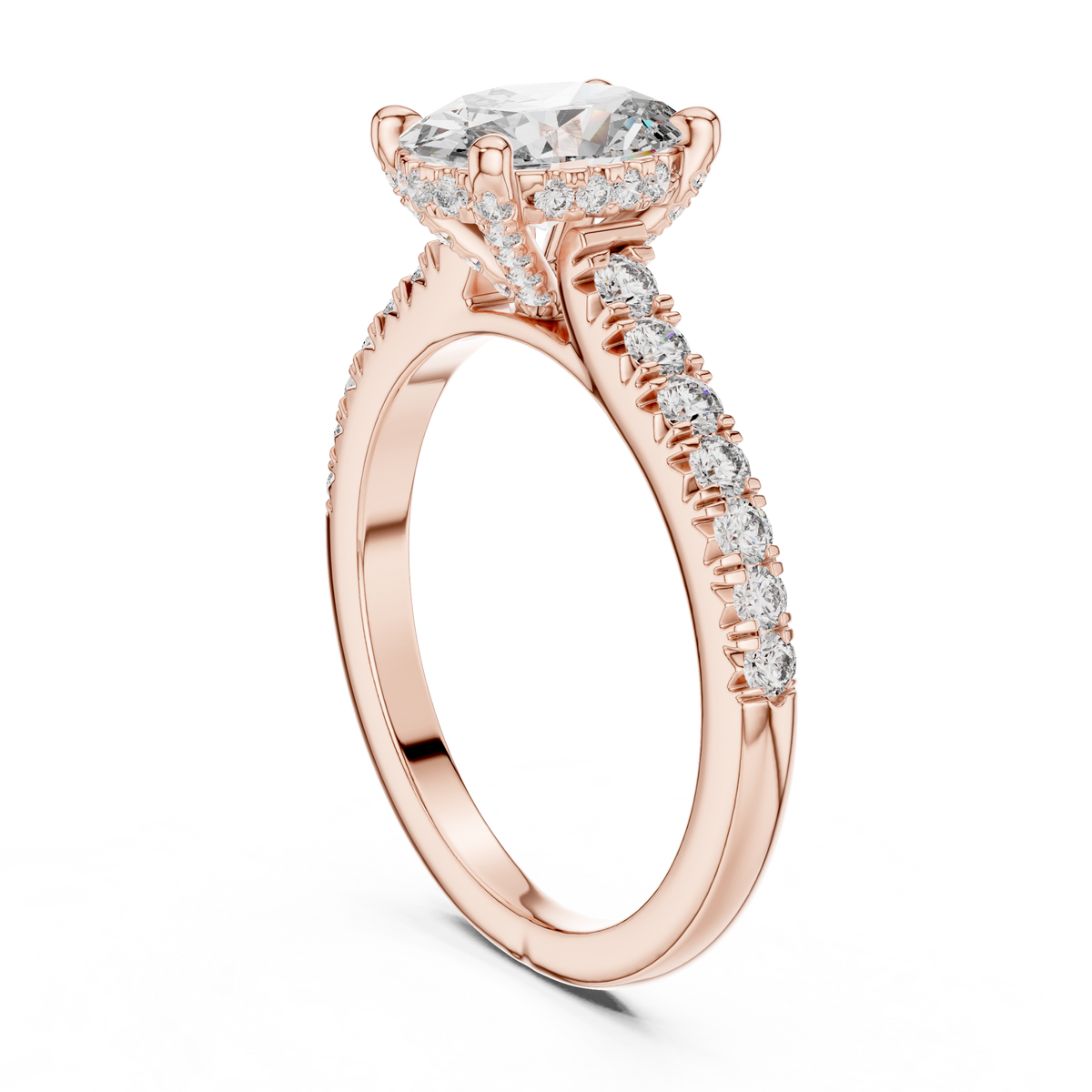 Genevieve Solitaire  Ring