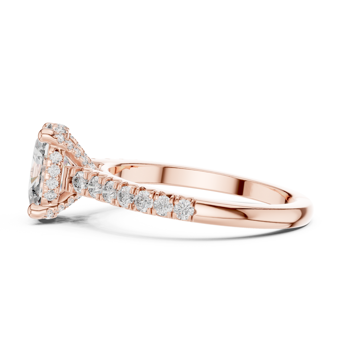 Genevieve Solitaire  Ring