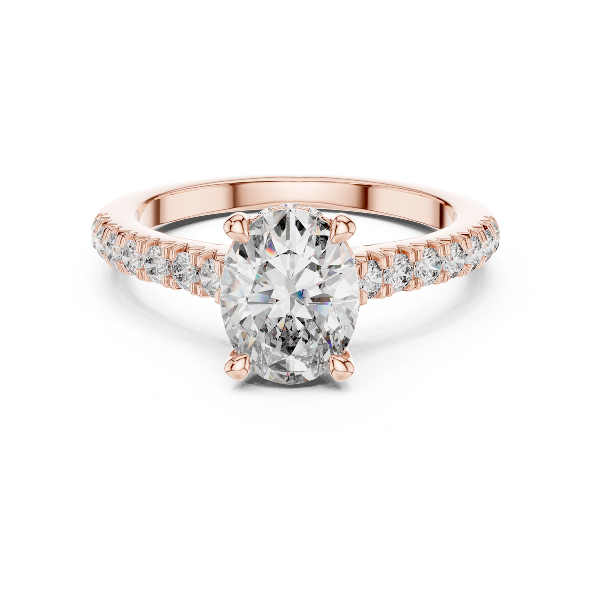 Genevieve Solitaire  Ring
