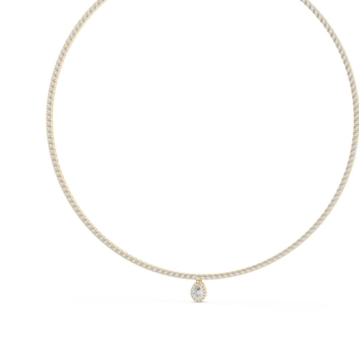 Evelynn Solitaire Necklace