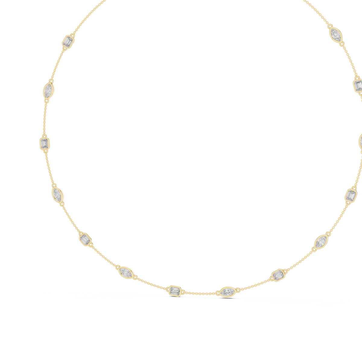 Fatima Diamond Necklace