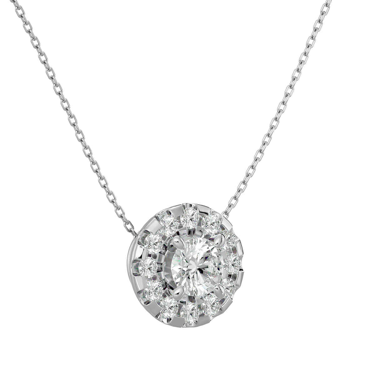 Miranda Solitaire Pendant