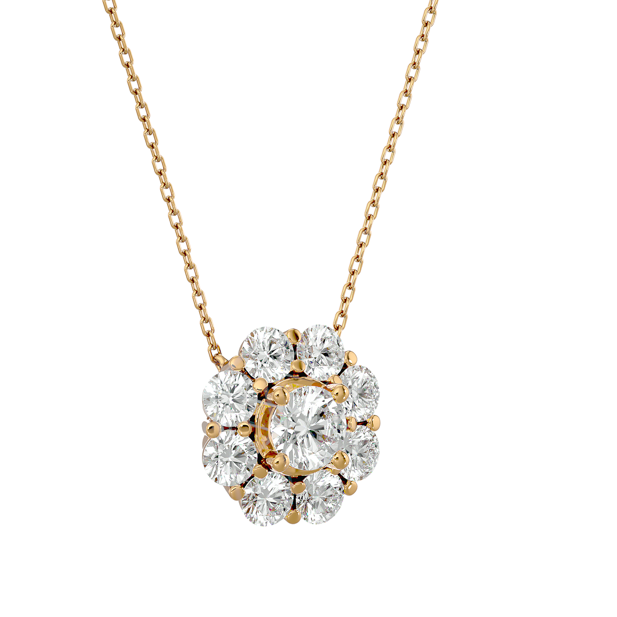 Angel Solitaire Pendant