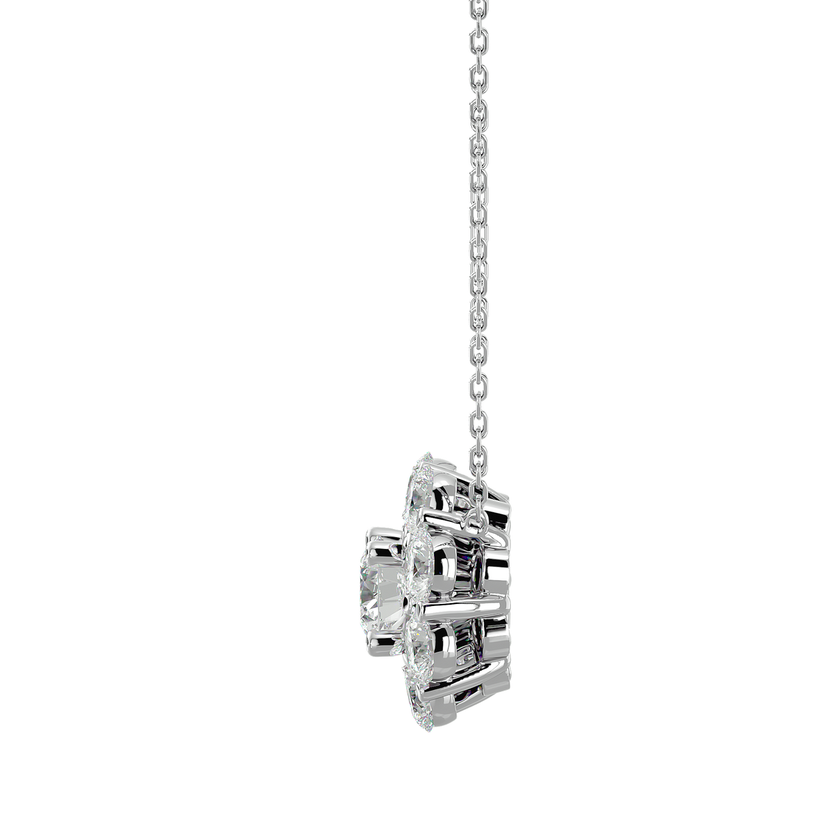 Angel Solitaire Pendant