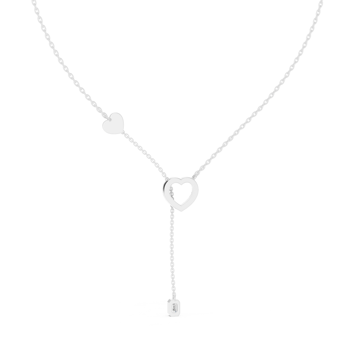 Esmeralda Solitaire Pendant