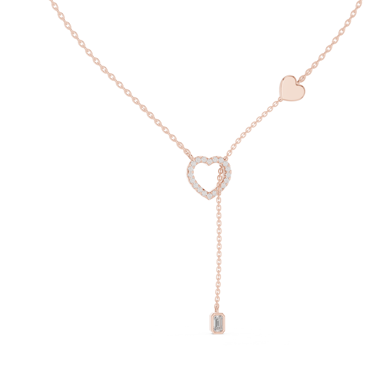 Esmeralda Solitaire Pendant
