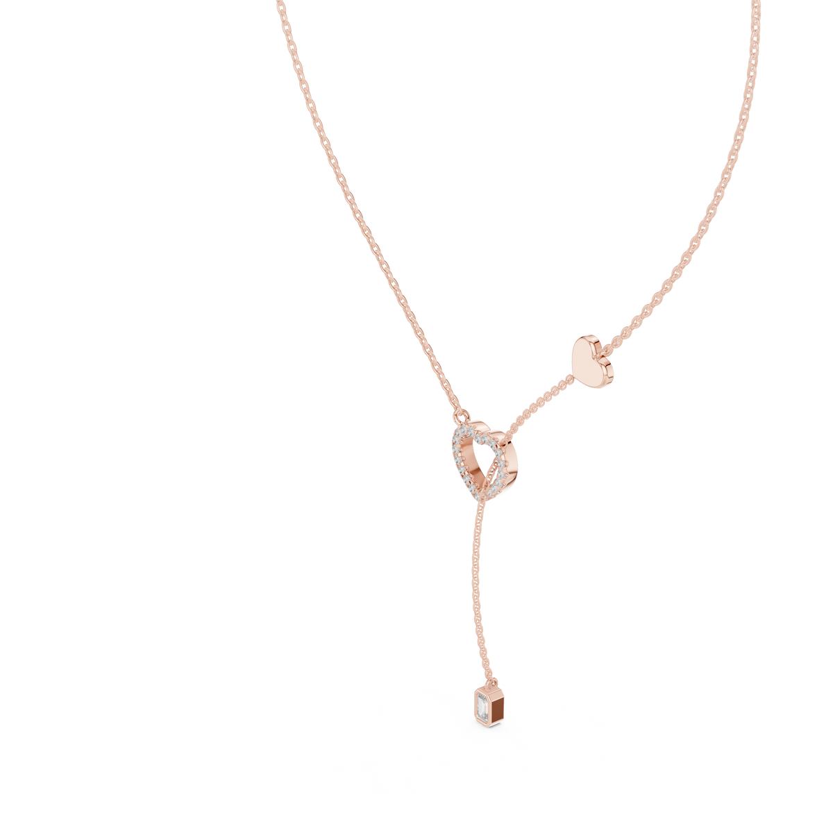 Esmeralda Solitaire Pendant