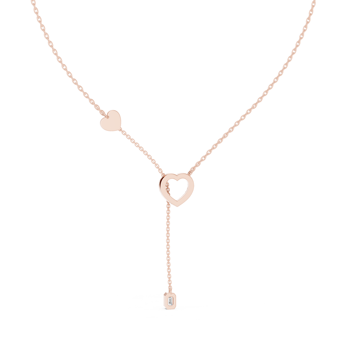 Esmeralda Solitaire Pendant