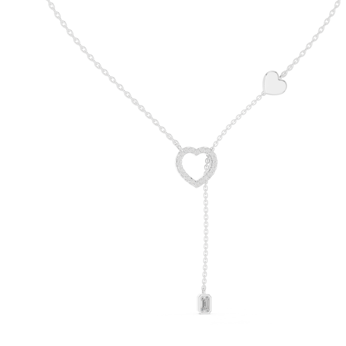 Esmeralda Solitaire Pendant
