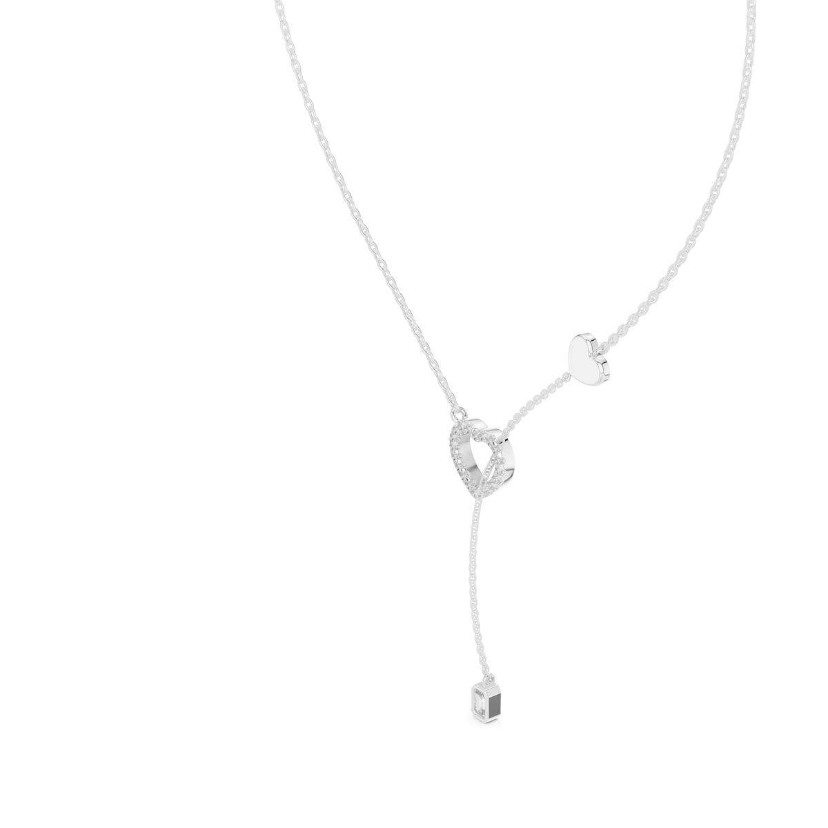 Esmeralda Solitaire Pendant