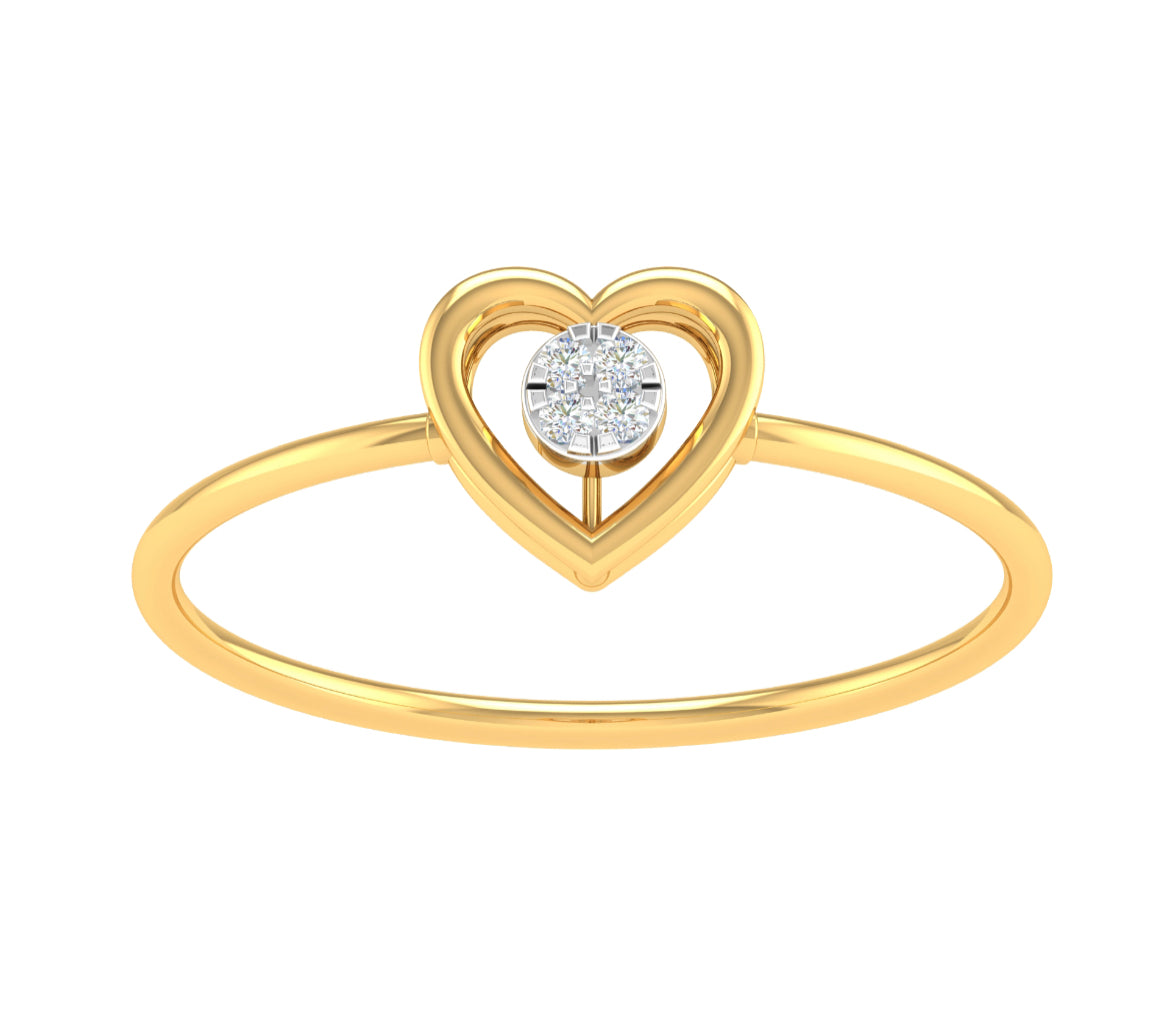 Cleo Heart Ring