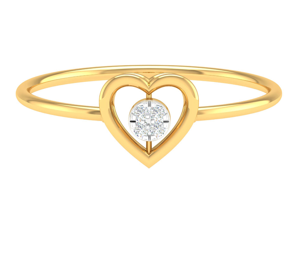 Cleo Heart Ring