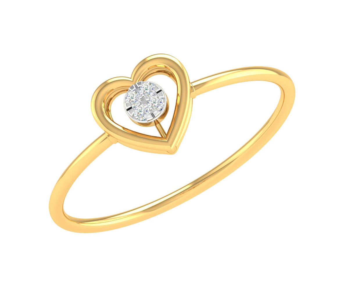 Cleo Heart Ring