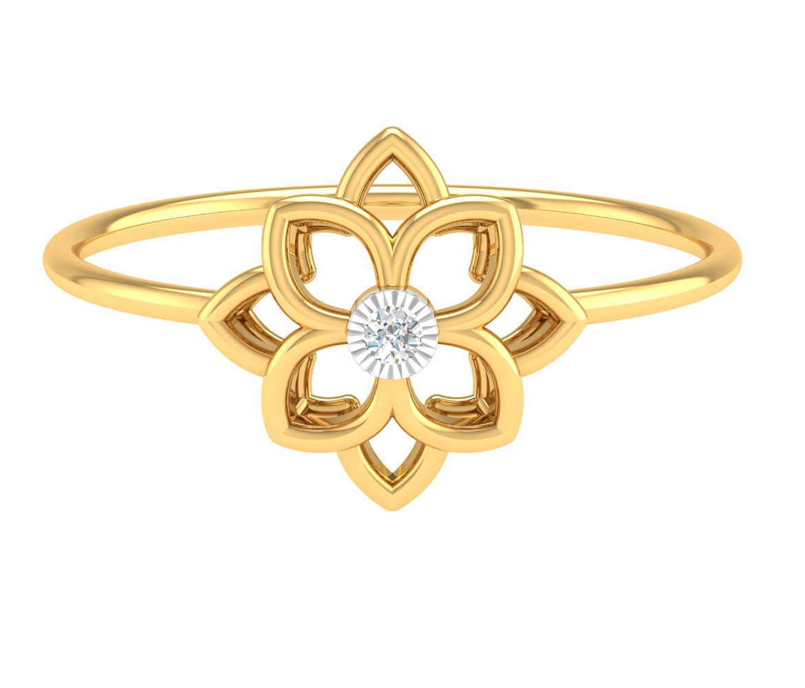 Eddy Flower Ring