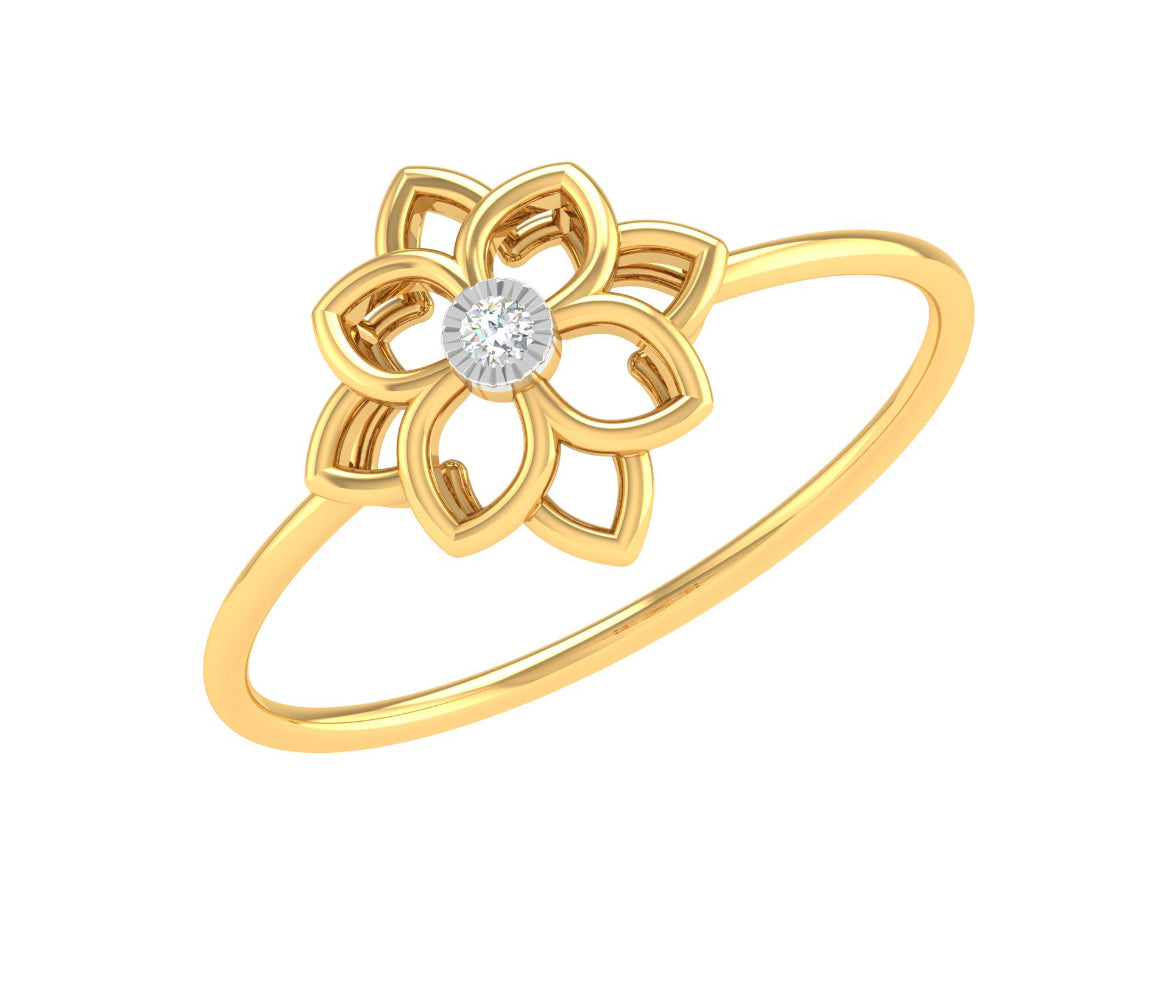 Eddy Flower Ring