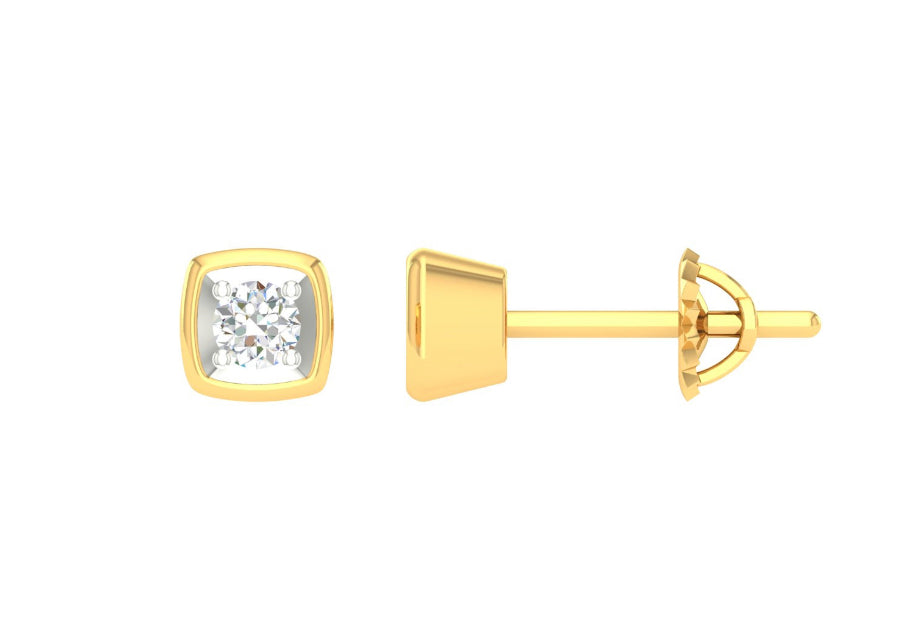 Jia Square Earring