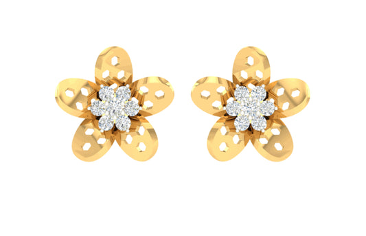 Elsa Flower Earring