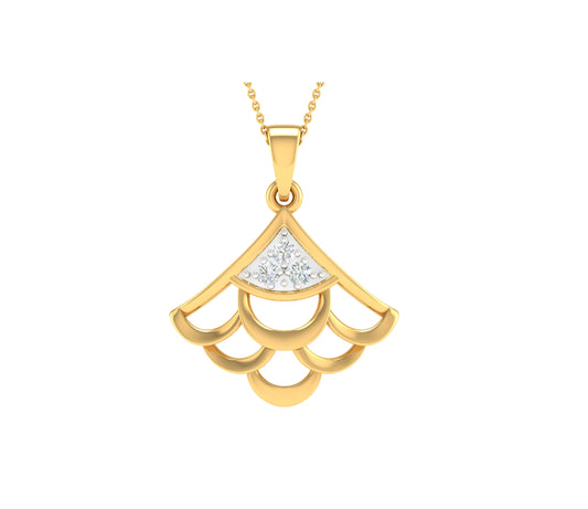 Daisy Diamond pendant