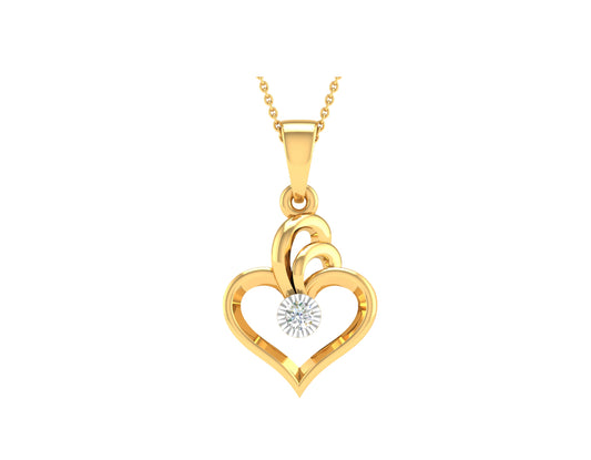 Charlotte Heart Pendant