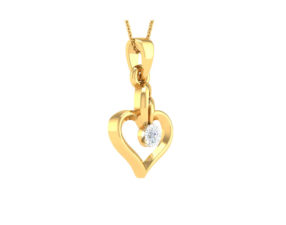 Charlotte Heart Pendant