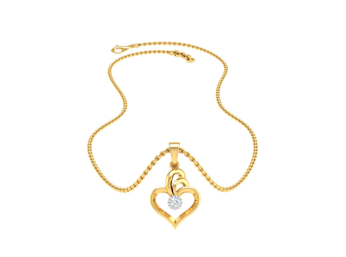 Charlotte Heart Pendant