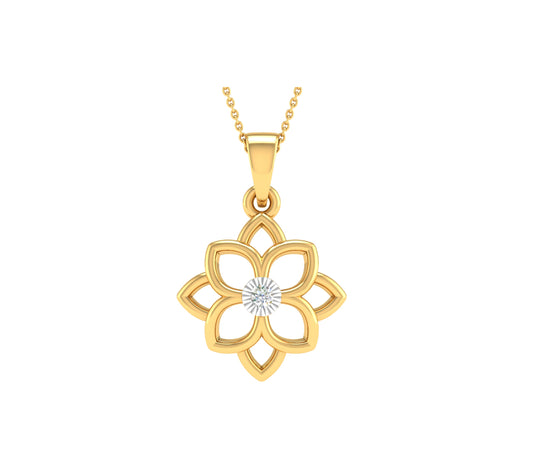 Sophia Flower Pendant