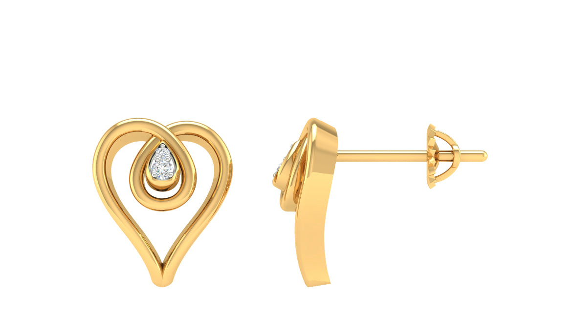 Hema Heart Earring