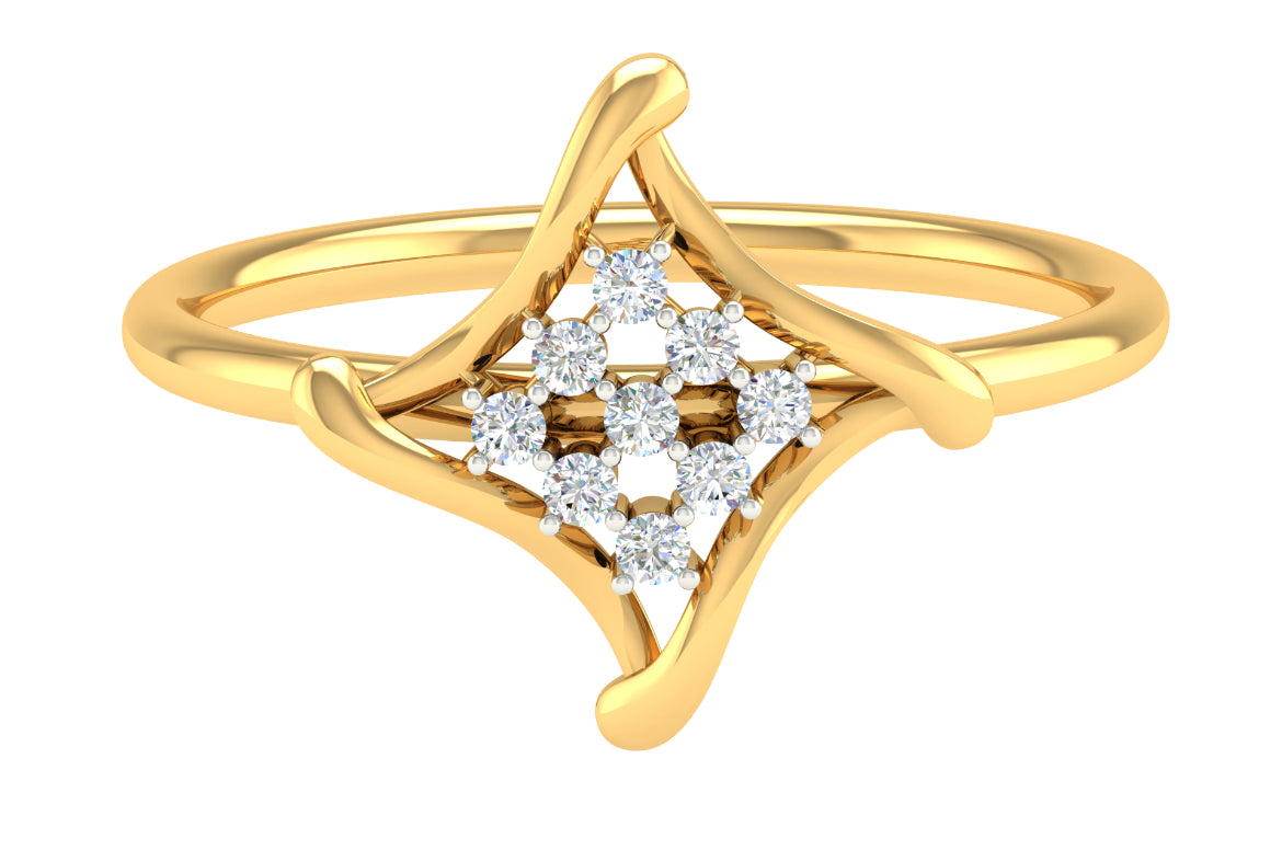 Iris Diamond Ring