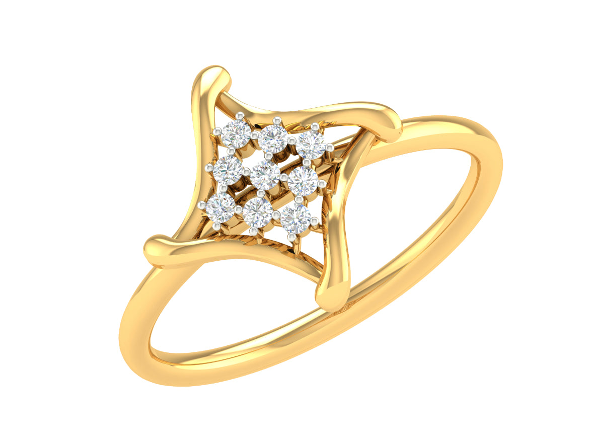 Iris Diamond Ring