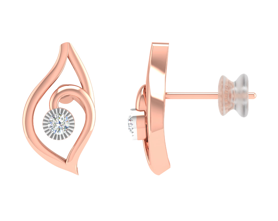 Brynn Rose Gold Earring