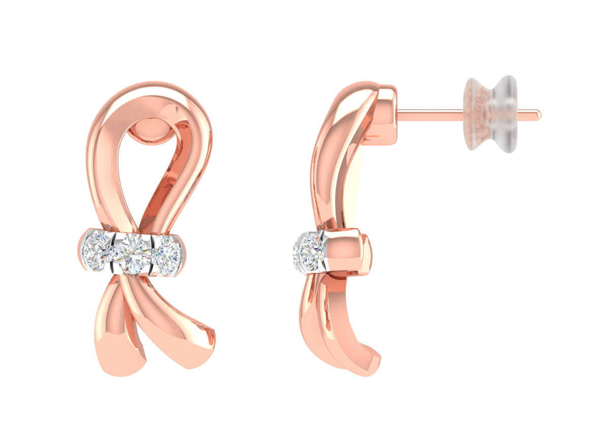 Dory Rose Gold Earring