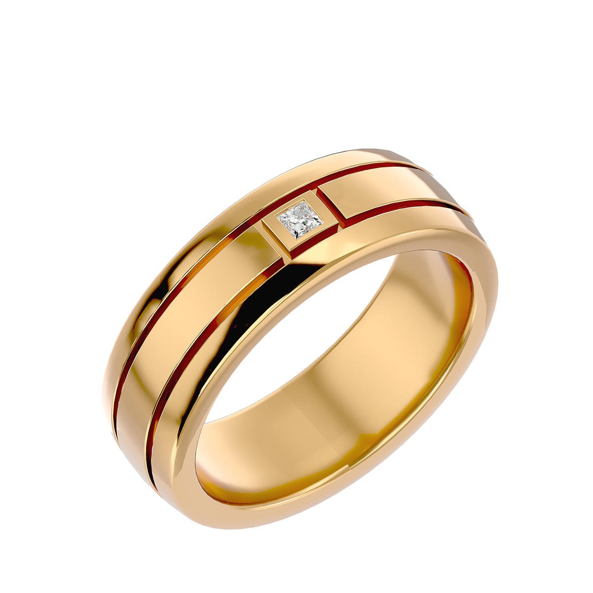 Joselyn Diamond Mens Band