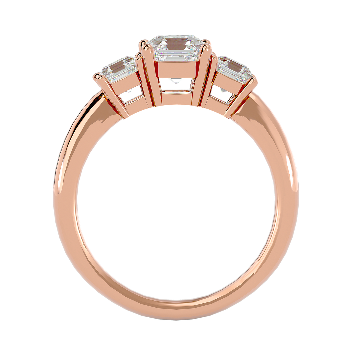 Delilah Three Stone Ring