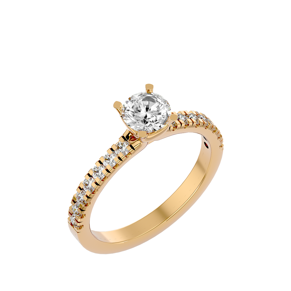 Lydia Solitaire Ring
