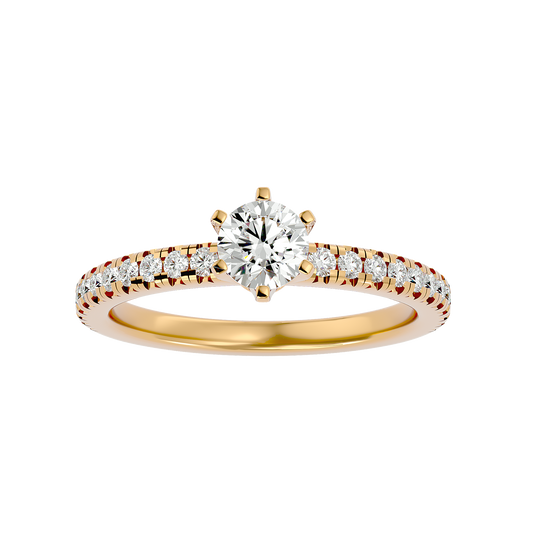 Cassie Solitaire Ring