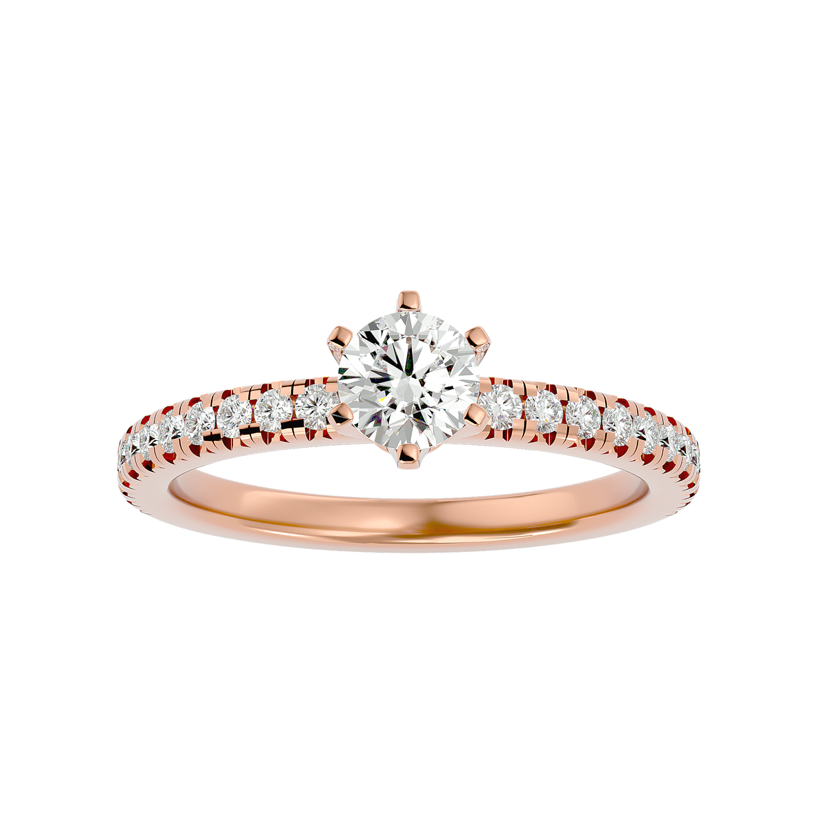 Cassie Solitaire Ring