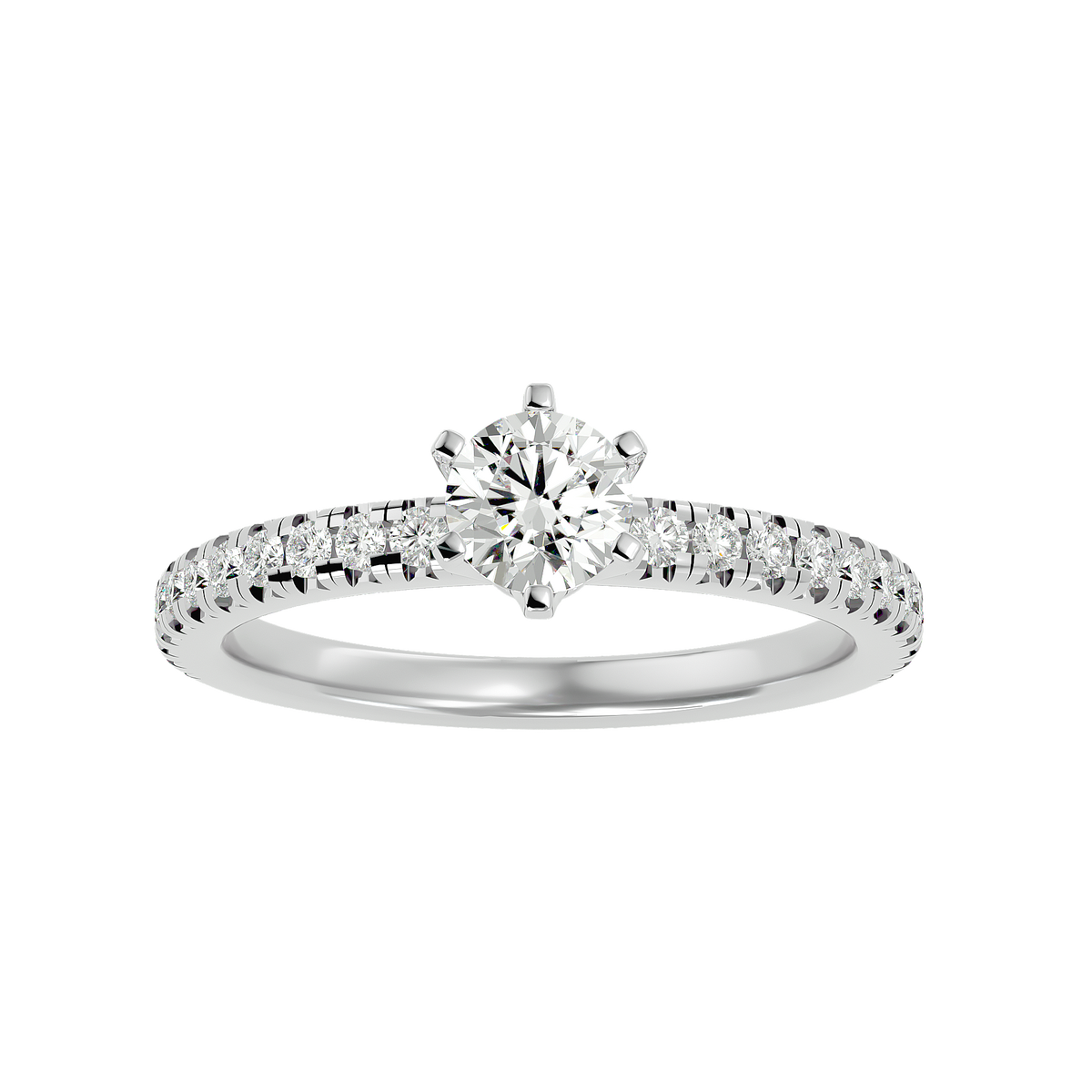 Cassie Solitaire Ring