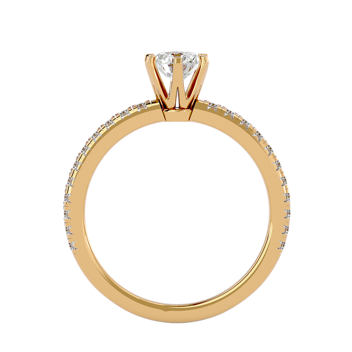 Cassie Solitaire Ring