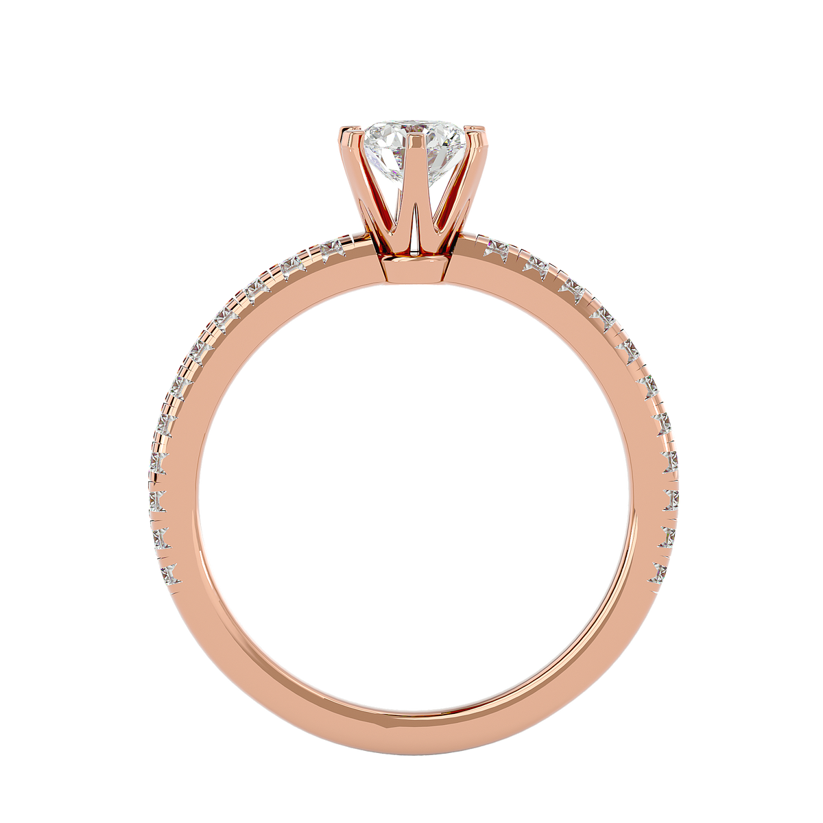Cassie Solitaire Ring