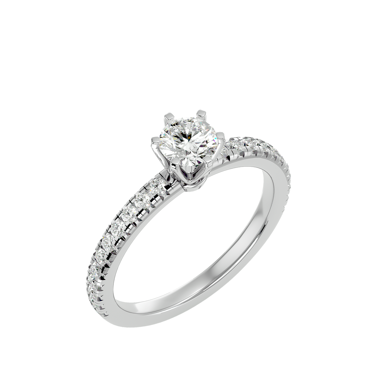 Cassie Solitaire Ring