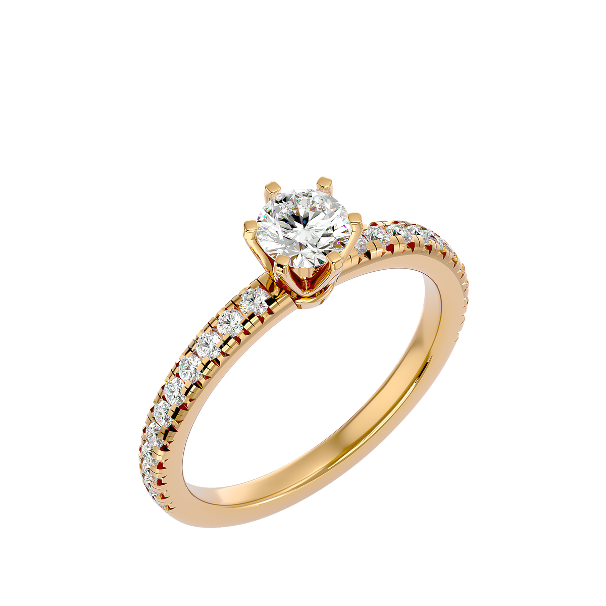 Cassie Solitaire Ring