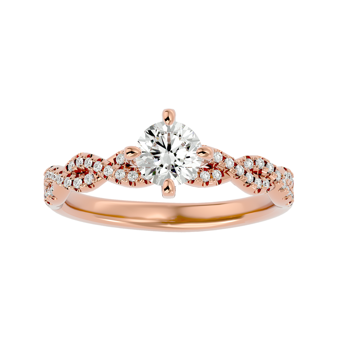 Katniss Solitaire Ring