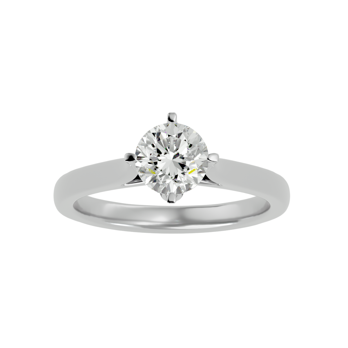 Aster Solitaire Ring