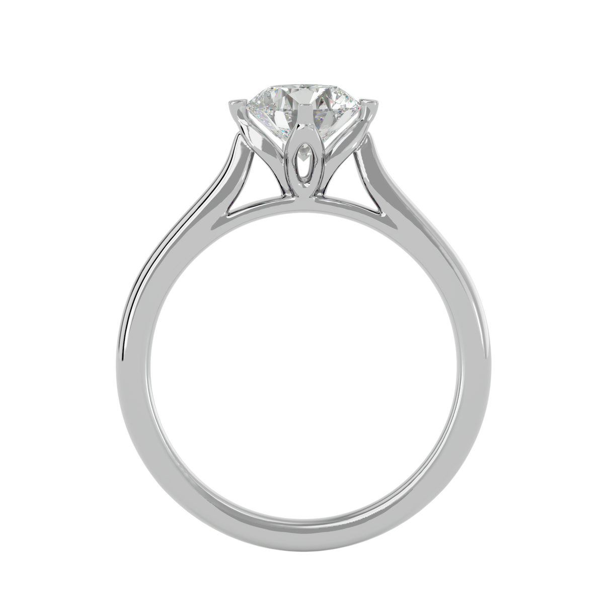 Aster Solitaire Ring