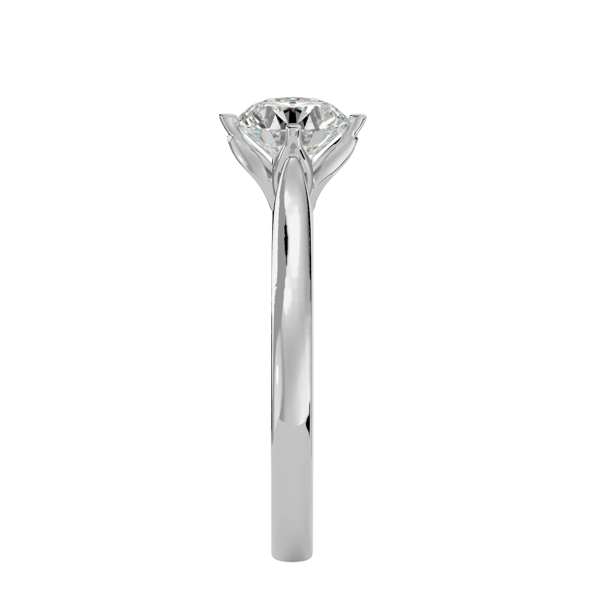 Aster Solitaire Ring