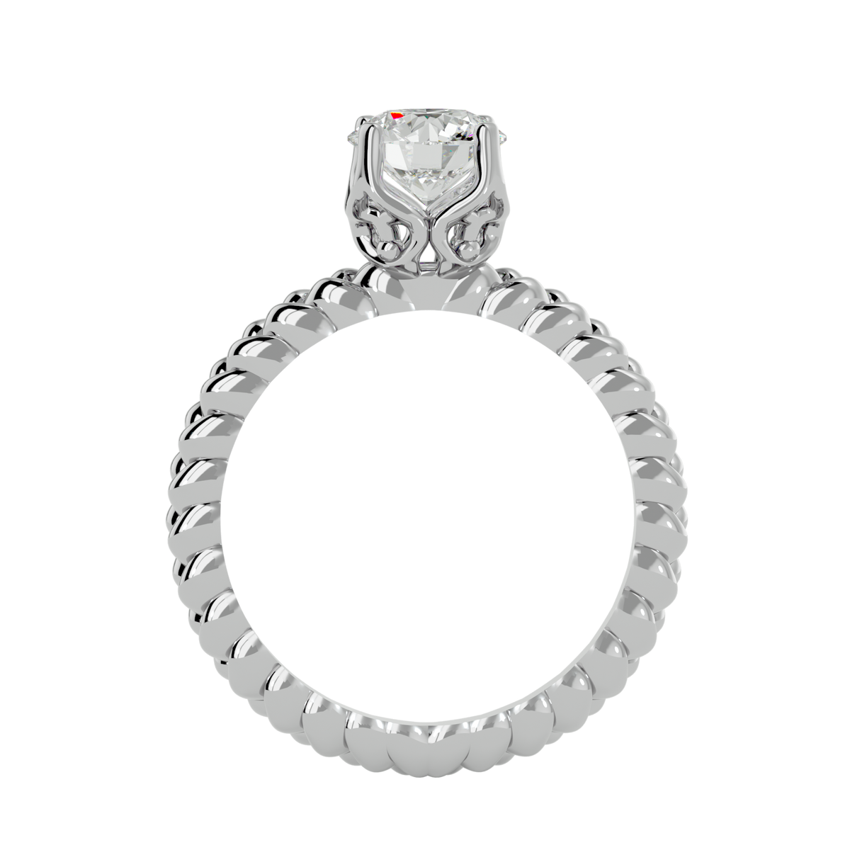 Primrose Solitaire Ring