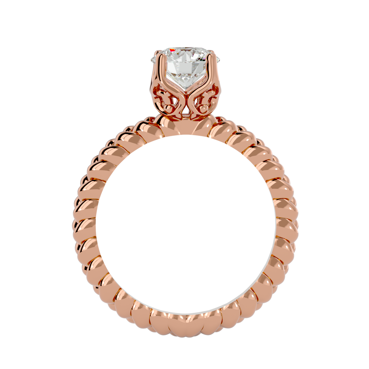 Primrose Solitaire Ring