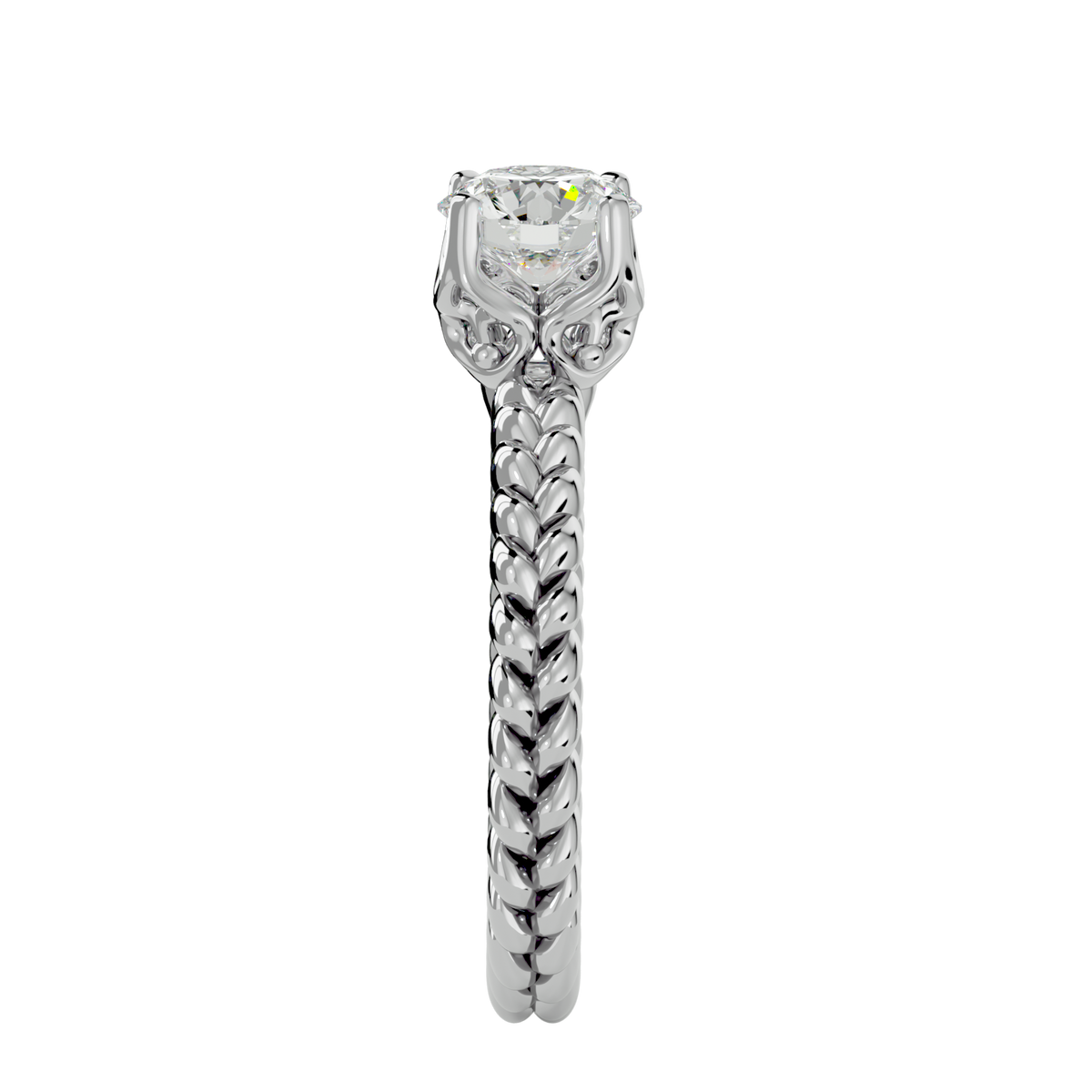Primrose Solitaire Ring